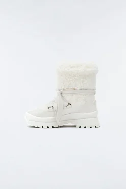 CONQUER shearling ankle boot for women