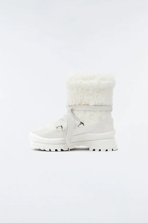 CONQUER shearling ankle boot for women
