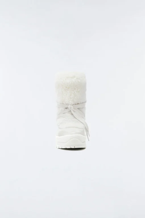 CONQUER shearling ankle boot for women