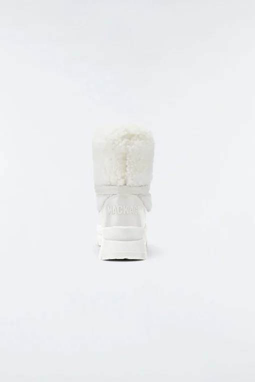 CONQUER shearling ankle boot for women