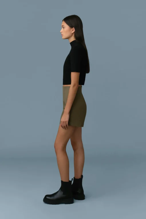DAVA-CO Panelled Cotton Shorts