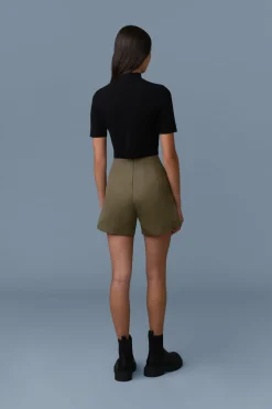 DAVA-CO Panelled Cotton Shorts