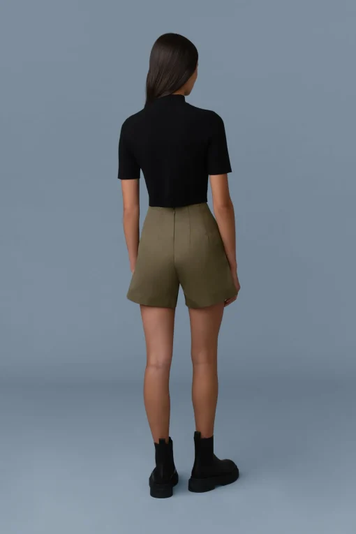 DAVA-CO Panelled Cotton Shorts