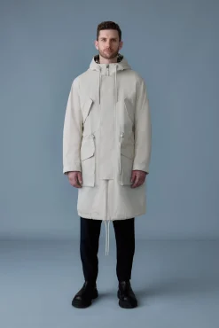 DESMOND 3-in-1 light down long parka