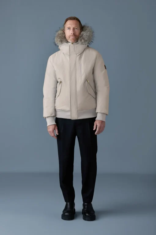 DIXON 2-in-1 Nordic Tech down bomber with natural fur