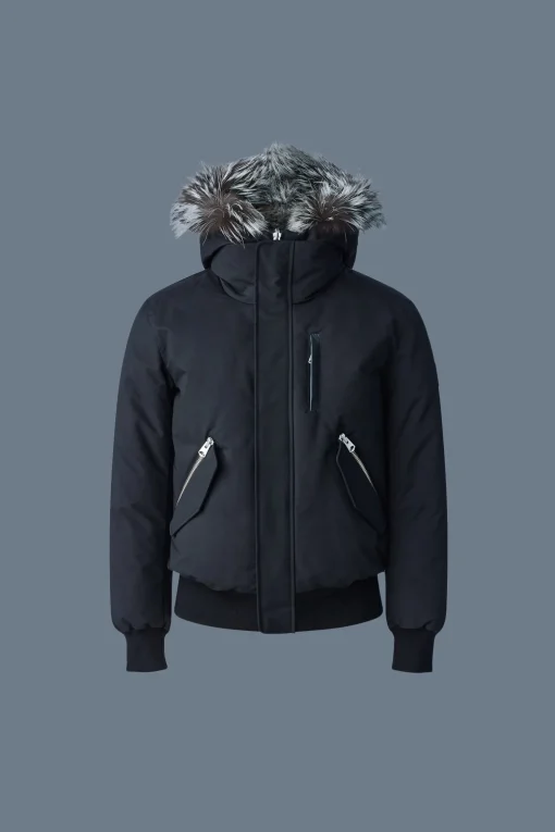 DIXON 2-in-1 Nordic Tech down bomber with silver fox fur