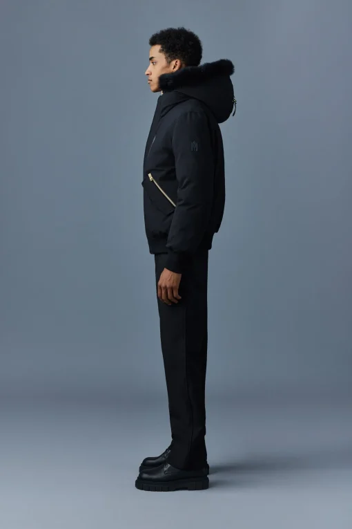 DIXON 2-in-1 Nordic Tech down bomber with blue fox fur