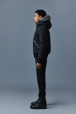 DIXON 2-in-1 Nordic Tech down bomber with silver fox fur