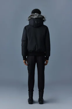 DIXON 2-in-1 Nordic Tech down bomber with silver fox fur