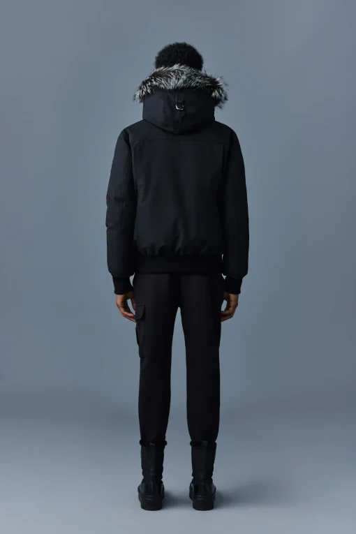 DIXON 2-in-1 Nordic Tech down bomber with silver fox fur