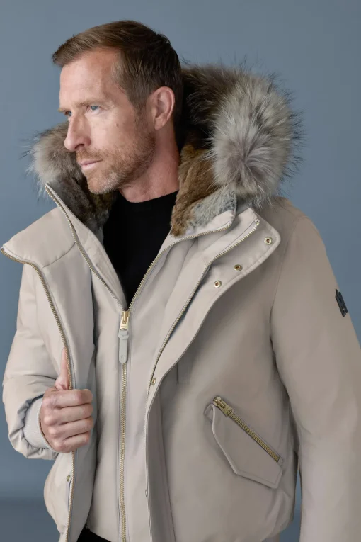 DIXON 2-in-1 Nordic Tech down bomber with natural fur