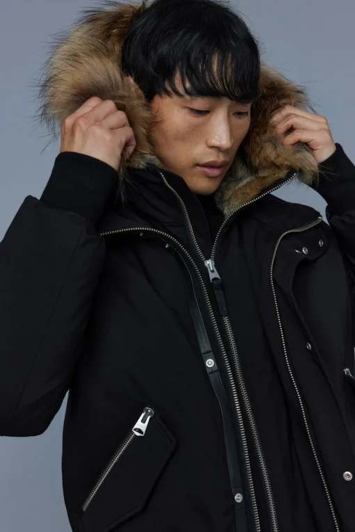 DIXON 2-in-1 Nordic Tech down bomber with natural fur