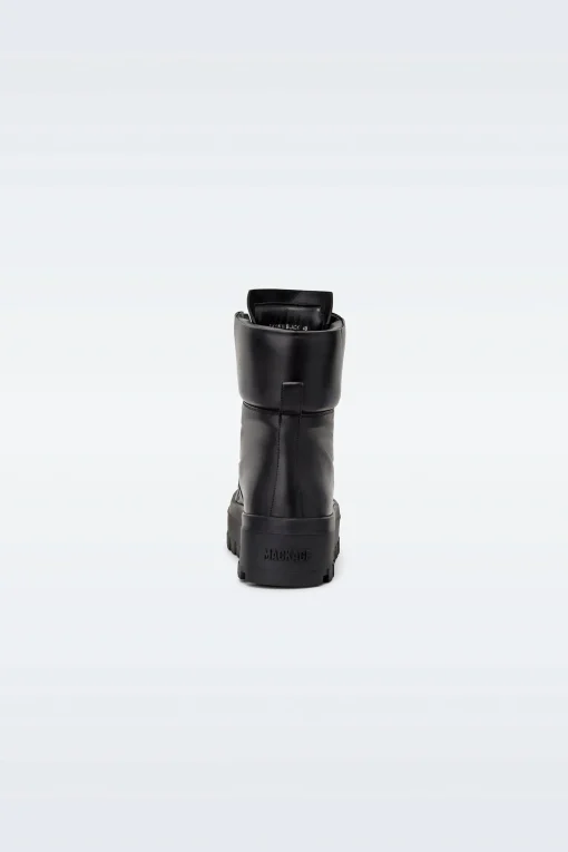 EKON-M Leather mid-calf lace-up boots