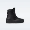 EKON-W Leather mid-calf lace-up boots