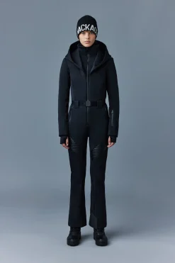 ELLE Agile-360 down ski suit with removable hood