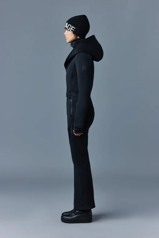 ELLE Agile-360 down ski suit with removable hood