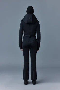 ELLE Agile-360 down ski suit with removable hood