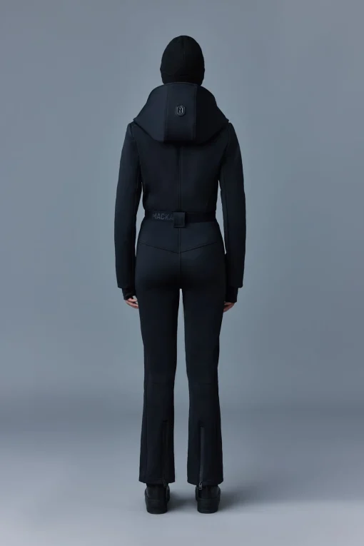ELLE Agile-360 down ski suit with removable hood