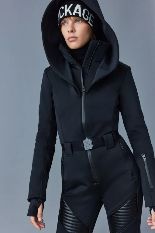 ELLE Agile-360 down ski suit with removable hood