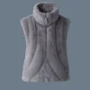 GINNY Brushed faux-fur vest