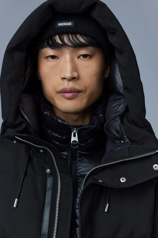 GRAYDON 2-in-1 lustrous light down jacket