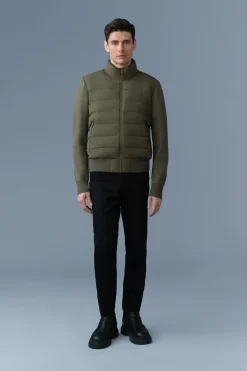 HANEY-CITY Hybrid light down jacket