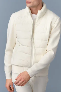 HANEY-CITY Hybrid light down jacket