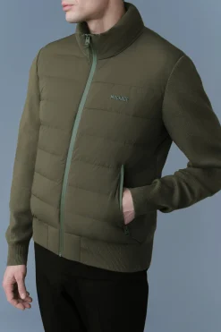 HANEY-CITY Hybrid light down jacket