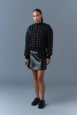 HELEN Diamond Quilted Bomber Jacket