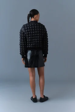 HELEN Diamond Quilted Bomber Jacket