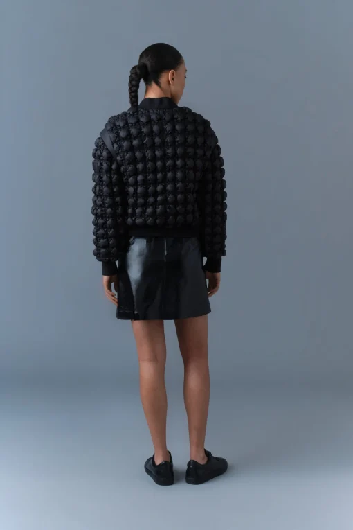 HELEN Diamond Quilted Bomber Jacket