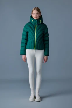 HOPE Softwash rounded quilt down jacket
