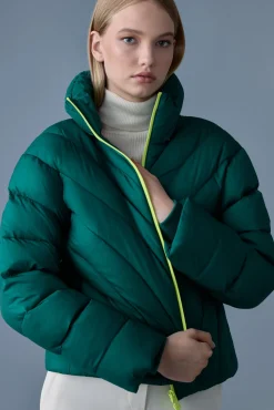 HOPE Softwash rounded quilt down jacket