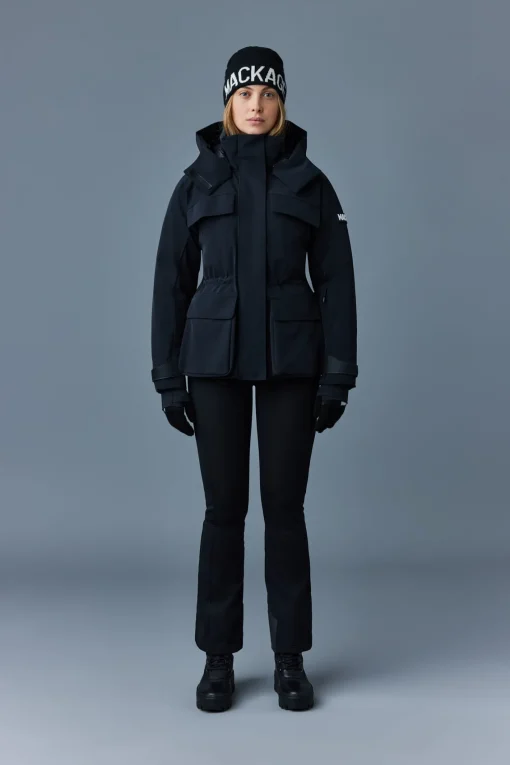 ICLYN-R Medium down ski jacket with removable hood