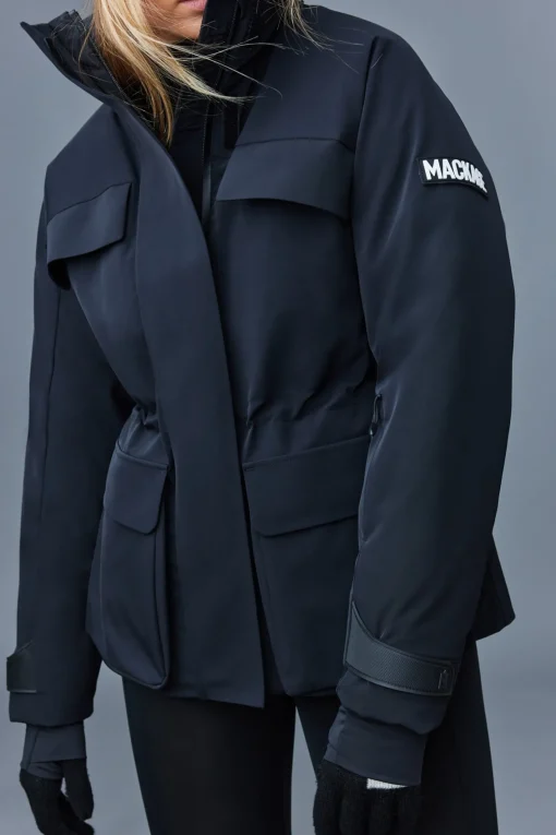 ICLYN-R Medium down ski jacket with removable hood