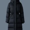 ISHANI-SW Softwash long down coat with hood