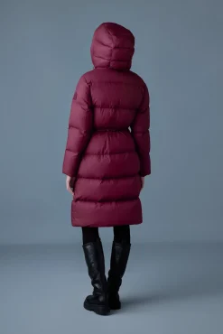 ISHANI-SW Softwash long down coat with hood