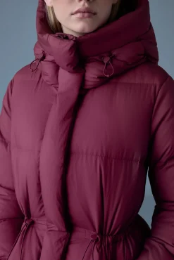 ISHANI-SW Softwash long down coat with hood