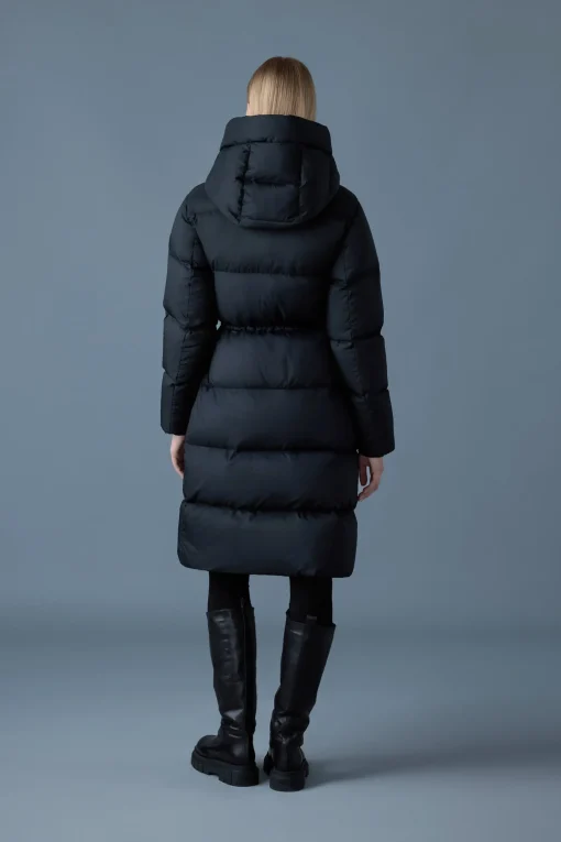 ISHANI-SW Softwash long down coat with hood
