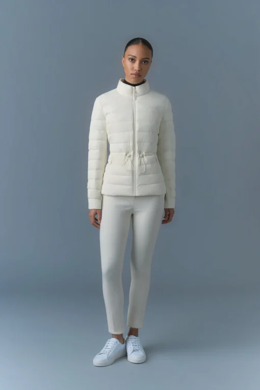 JACEY-CITY Light down jacket with stand collar