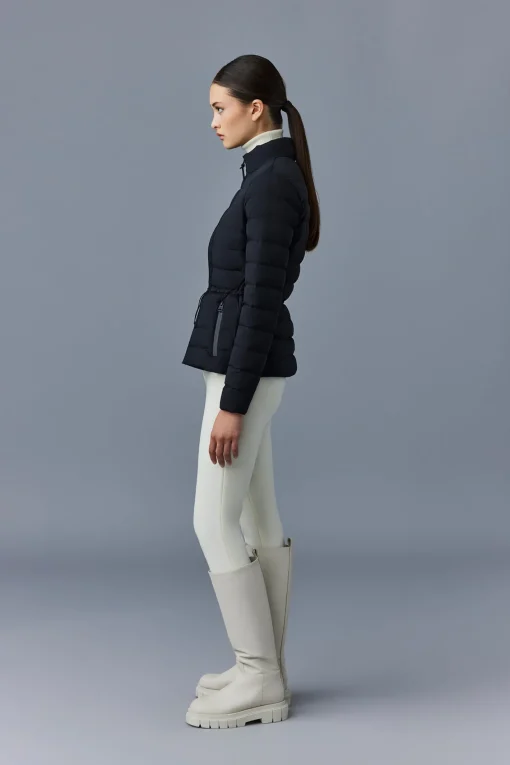 JACEY-CITY Light down jacket with stand collar