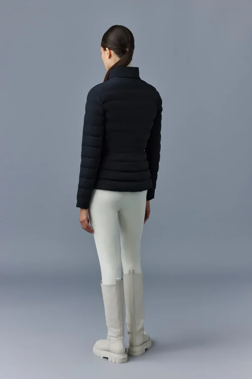 JACEY-CITY Light down jacket with stand collar