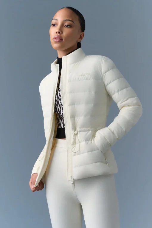 JACEY-CITY Light down jacket with stand collar