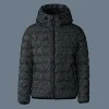 JACK-FLP Flocked light down jacket with hood