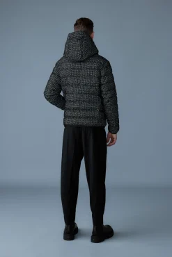 JACK-FLP Flocked light down jacket with hood