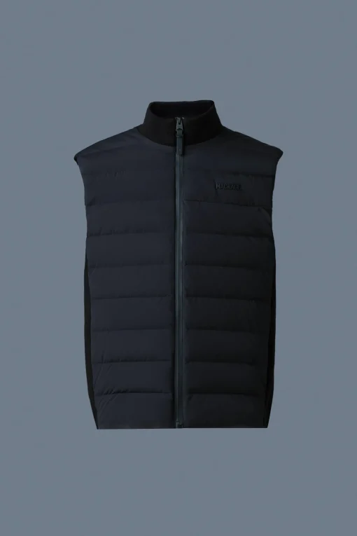 JACOB Rib Knit Light Down Vest