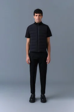 JACOB Rib Knit Light Down Vest