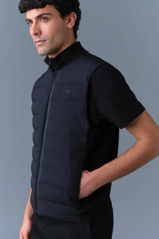 JACOB Rib Knit Light Down Vest