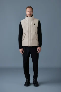 JOSEPH Nordic Tech down vest with funnel collar
