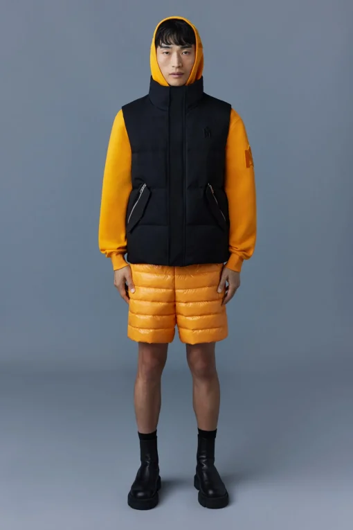 JOSEPH Nordic Tech down vest with funnel collar